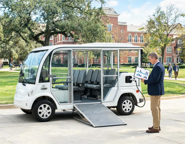 Electric shuttle bus manufacturer sourcing review